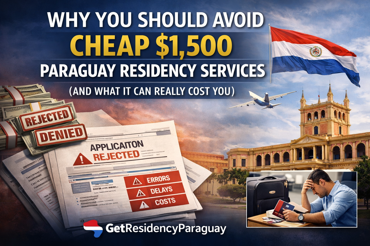 Avoid cheap $1,500 Paraguay residency services – rejected application, hidden costs, and legal risks in Paraguay immigration process 2026