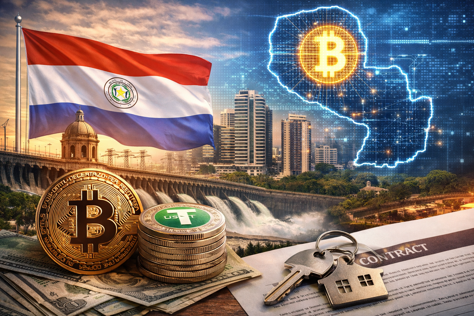 Crypto in Paraguay (2026): Adoption, Regulation, Mining, and Real-Estate Payments (BTC/USDT)
