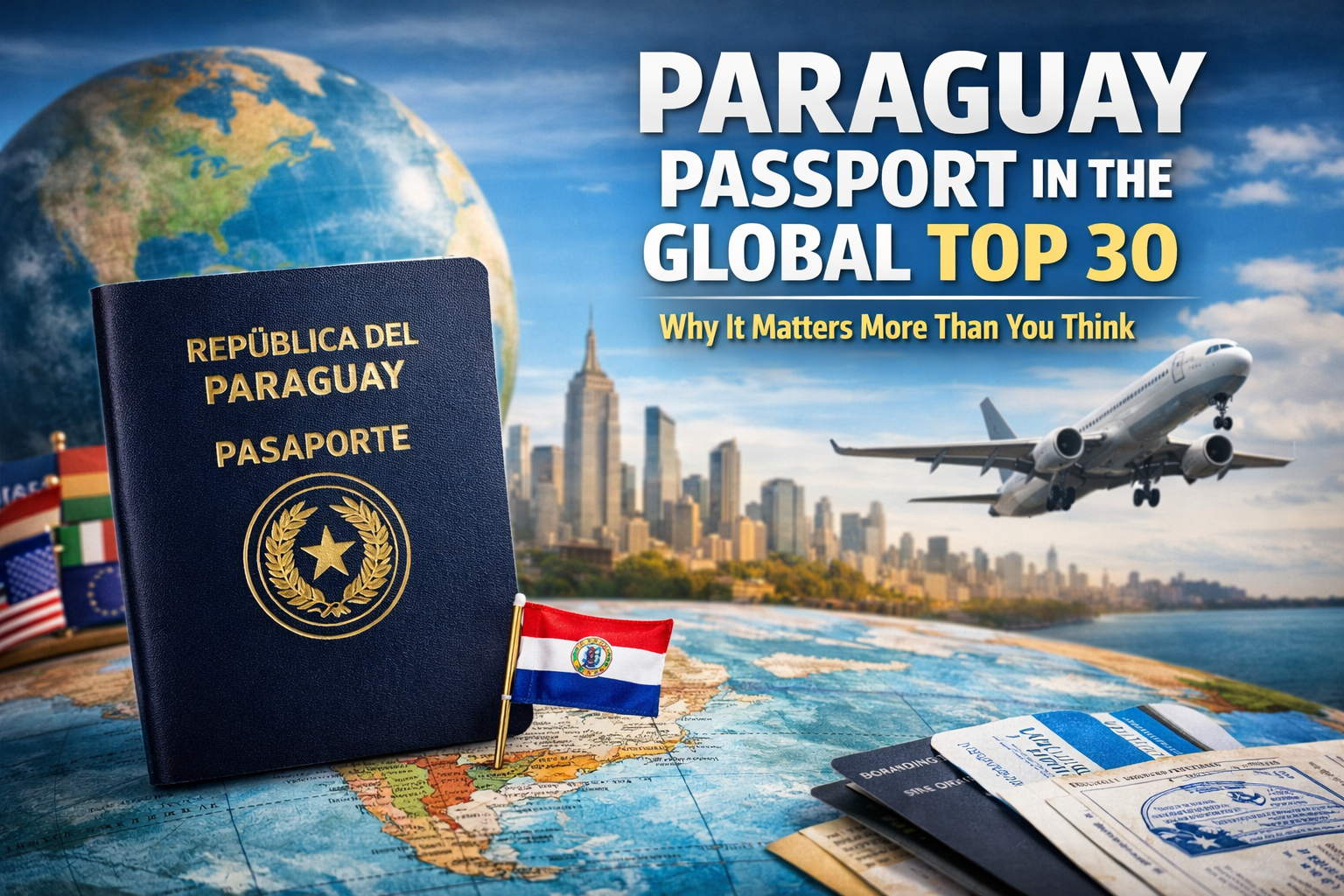Paraguay Passport in the Global Top 30